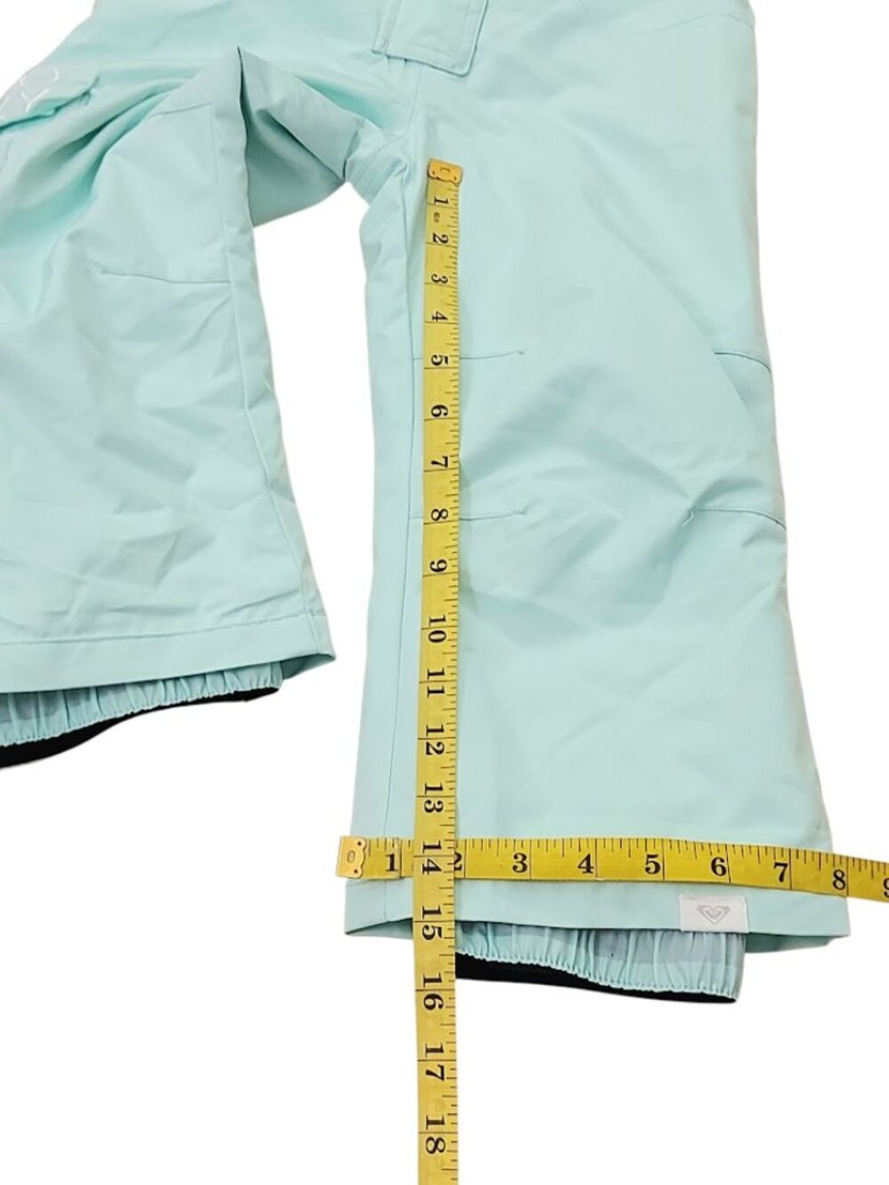 Roxy Snow Bibs Girls Size T3 Mint Green Snowboard Ski Warm Winter Insulated - Picture 12 of 12